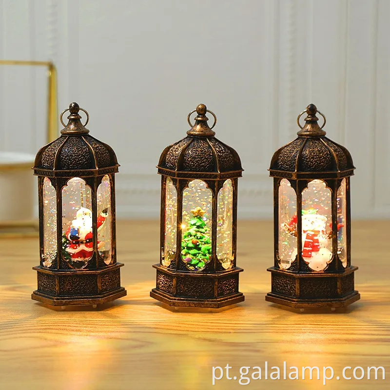 Lâmpada de vento LED portátil para decoração de férias e residencial